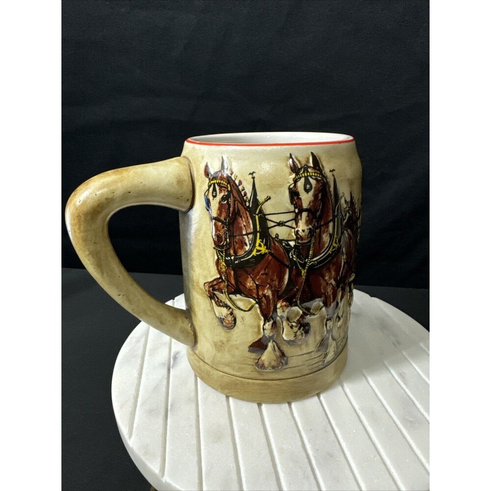 CERAMARTE BUDWEISER FIRST ISSUE BEER STEIN BEAUTIFUL CONDITION